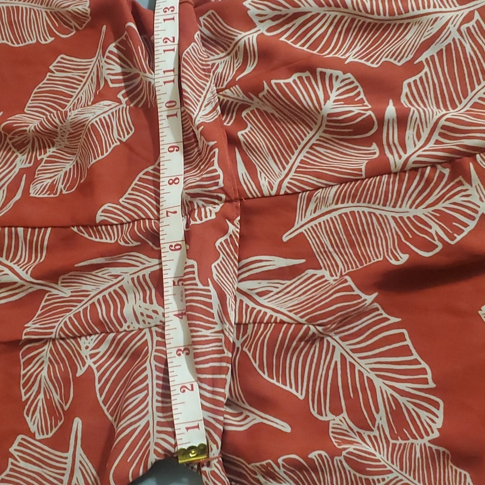 Sienna Sky Romper Red Orange Size Medium - Picture 12 of 12
